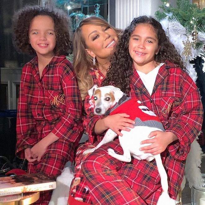 Mariah Carey, Moroccan Cannon, Monroe Cannon, Christmas 2020